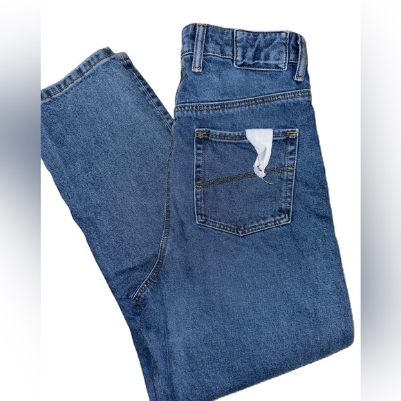 COLLUSION X ASOS STRAIGHT LEG HIGH RISE MOM JEANS - Picture 1 of 7